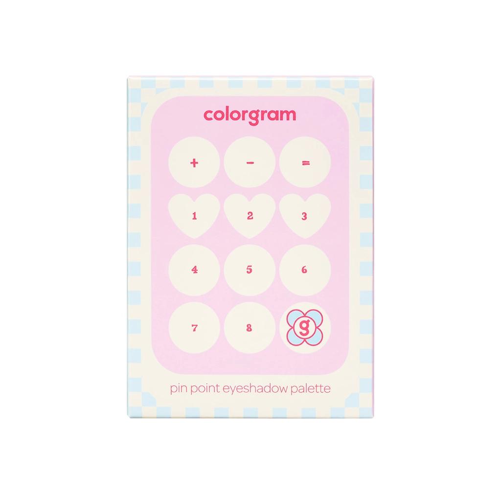 Colorgram Pin Point Eyeshadow Palette 02 Pink & Mauve by Beauty Care Bag