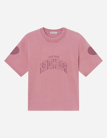Love Your Neighbor Heavyweight Tee by Elevated Faith