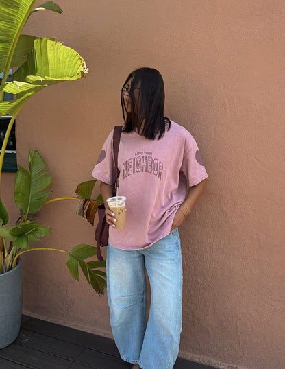 Love Your Neighbor Heavyweight Tee by Elevated Faith