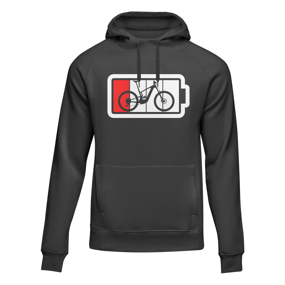Low Battery Adult Fleece Hoodie by Outdoorzees