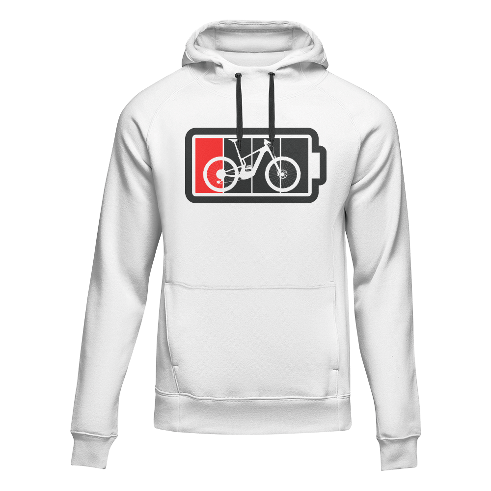 Low Battery Adult Fleece Hoodie by Outdoorzees