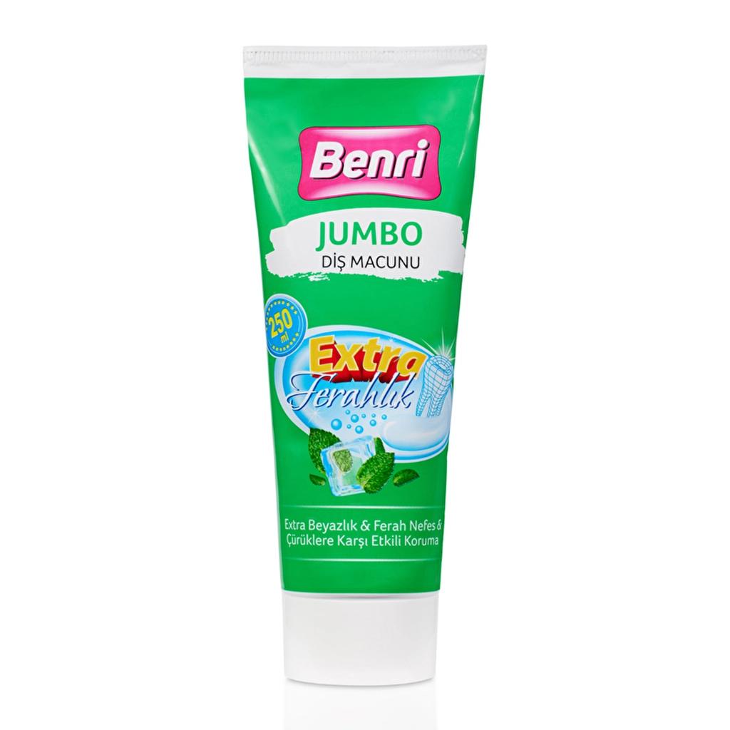 Benri Jumbo Mint Freshness Toothpaste 250 ml by Beauty Care Bag