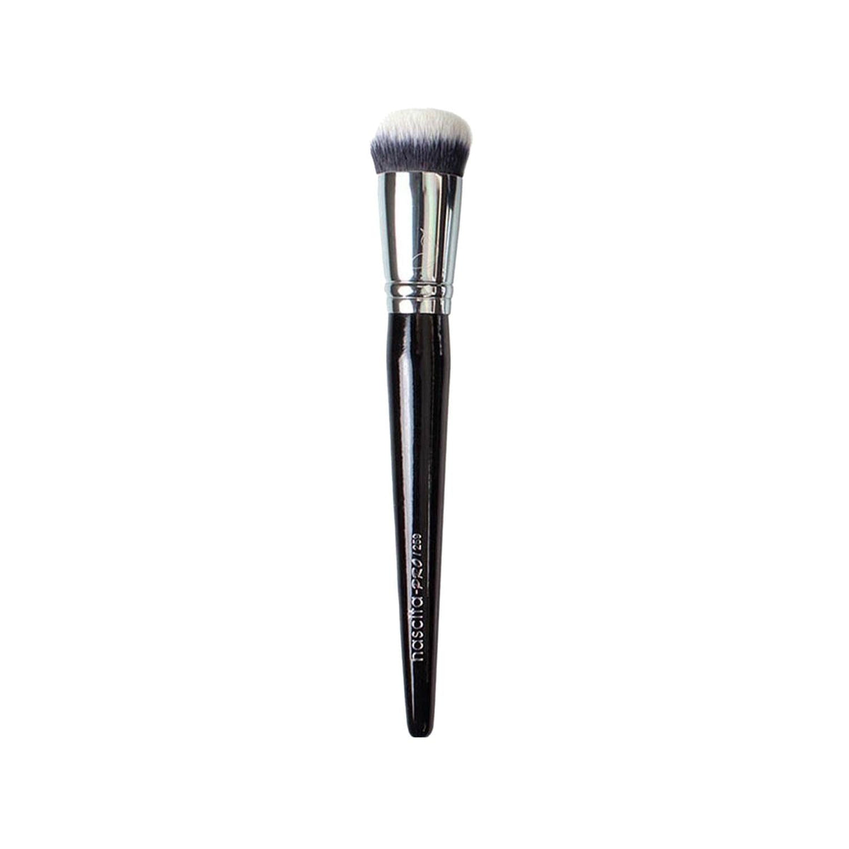 Nascita Pro Duo Oval Fibre Powder Makeup Brush 0259 - Precise, Smooth Application for Flawless Finish by Beauty Care Bag