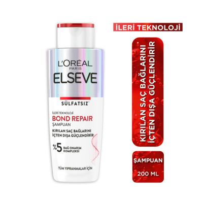 Loreal Elseve Bond Repair Shampoo - Sulfate-Free, Bond Repair Complex, 6.76 fl oz by Beauty Care Bag