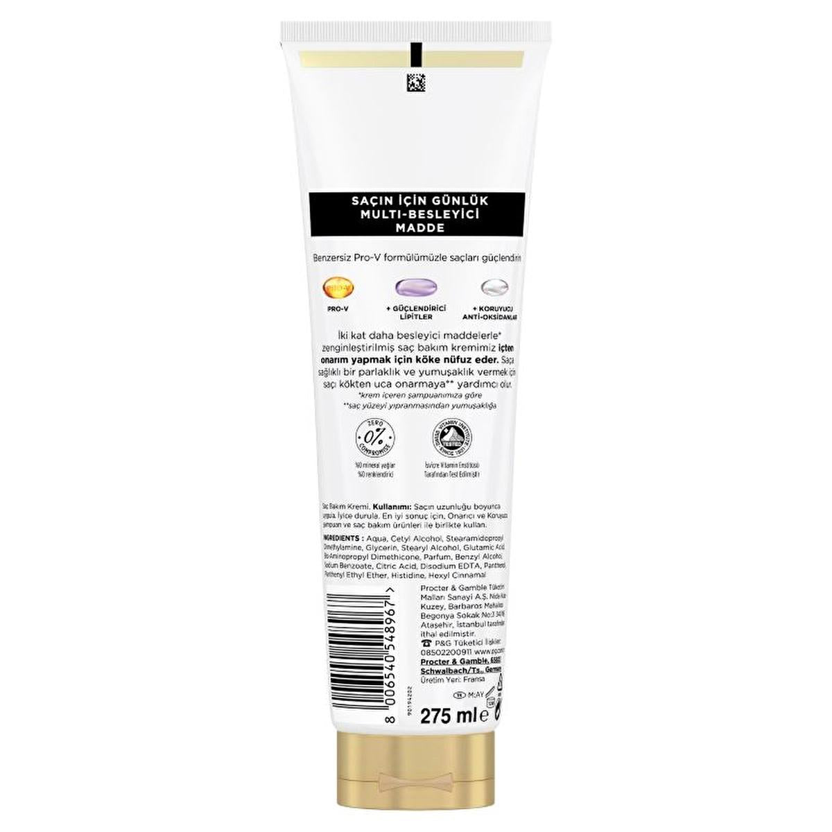 Pantene Pro-V Hair Care Cream - Repairing Damage, Nourishing & Sustainable by Beauty Care Bag