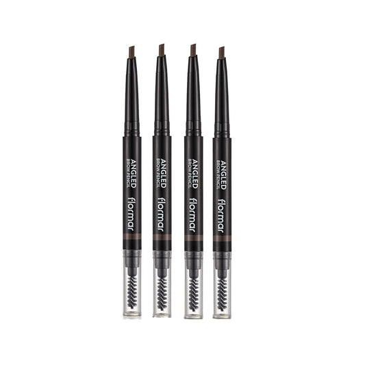 Flormar Angled Brow Pencil for Precise Eyebrow Shaping & Definition - Compact & Portable by Beauty Care Bag
