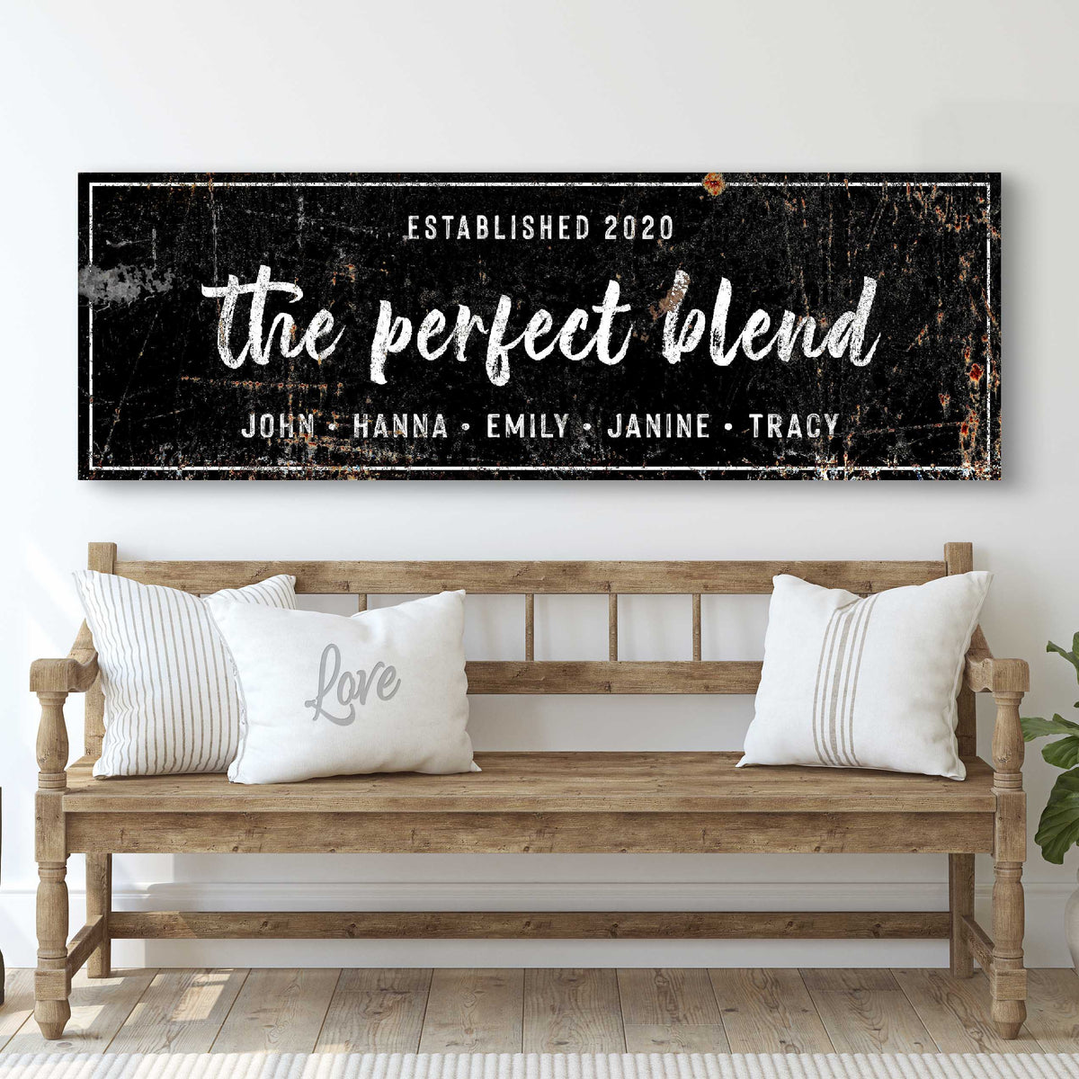 The Perfect Blend Sign III by Tailored Canvases
