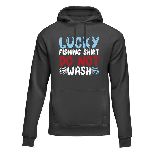 Lucky Fishing Shirt Unisex Hoodie by Outdoorzees