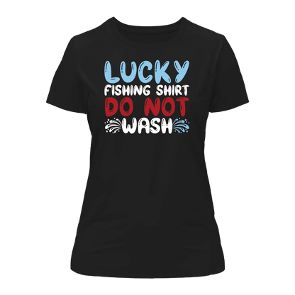 Lucky Fishing Shirt T-Shirt for Women by Outdoorzees