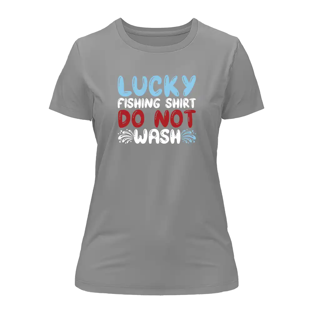 Lucky Fishing Shirt T-Shirt for Women by Outdoorzees