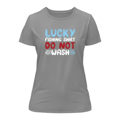 Lucky Fishing Shirt T-Shirt for Women by Outdoorzees