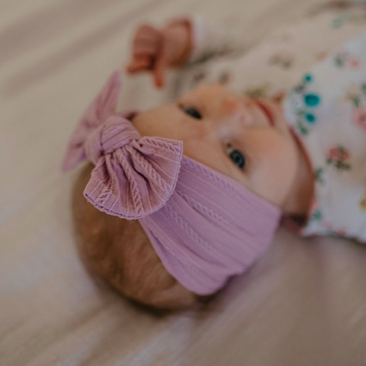 Grace Set - Cable Knit Knotted Headbands - 5 Pack by Parker Baby Co.