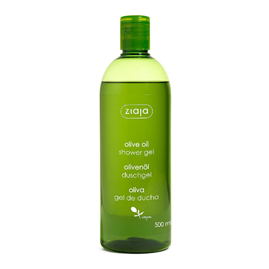 Ziaja Olive Oil Shower Gel - 95% Natural, Gentle, & Moisturizing Body Wash for Dry, Sensitive Skin - 500ml by Beauty Care Bag