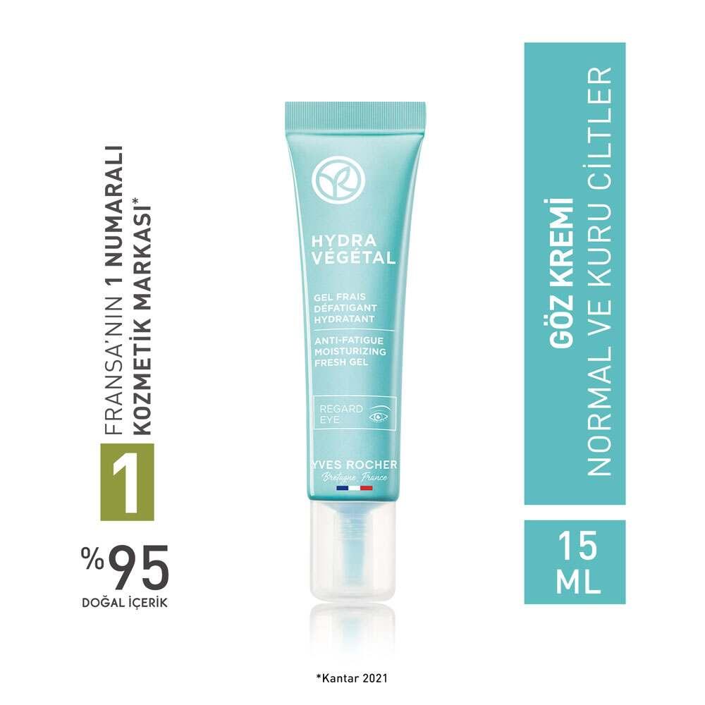 Hydra Vegetal Eye Cream for Normal & Dry Skin - Natural, Hydrating, Dermatologically Tested by Beauty Care Bag