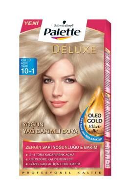 Palette Deluxe Ash Blonde Hair Dye 10-1 KŸllŸ A�õk Sarõ - Achieve Perfect Ash Blonde Hair Color by Beauty Care Bag