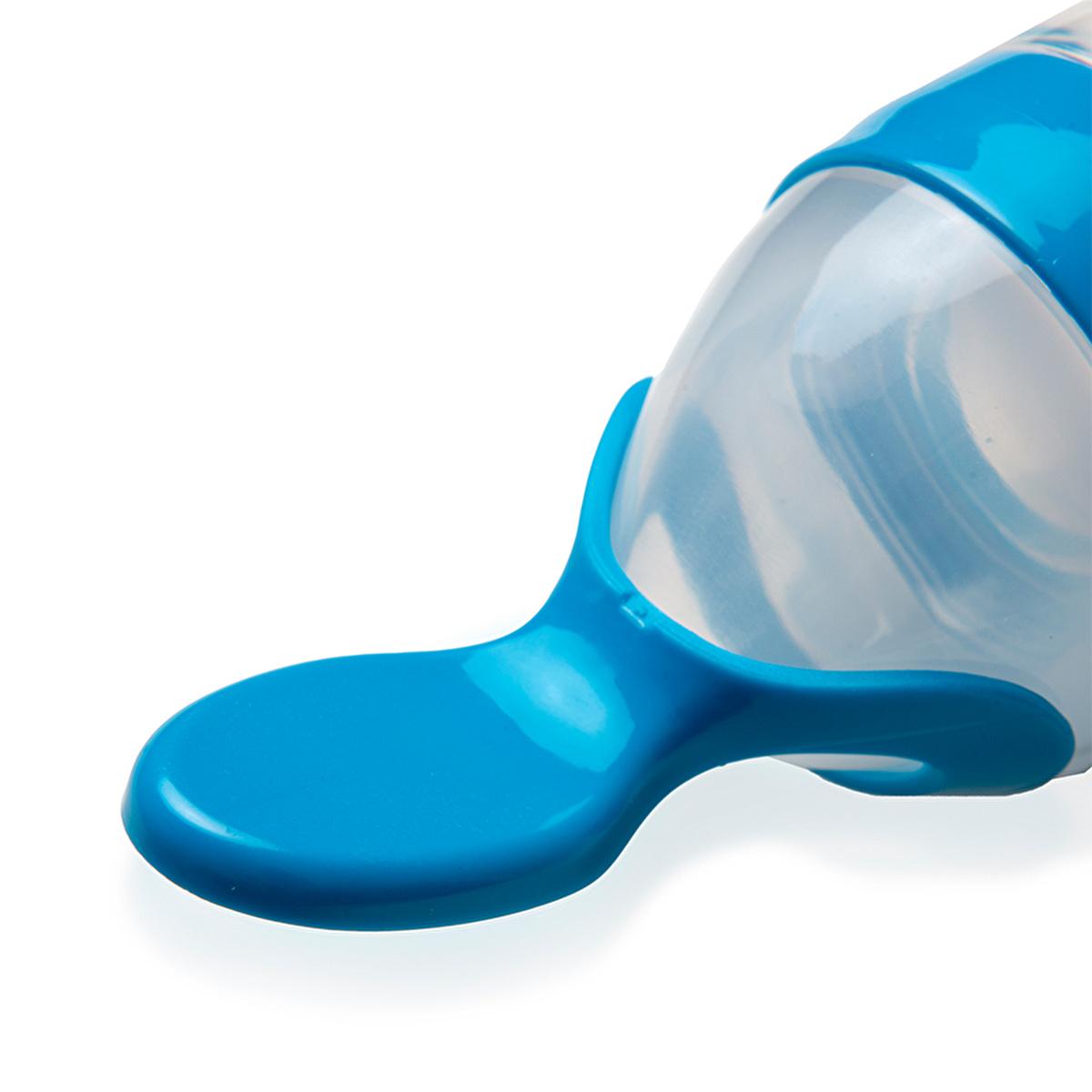 Babyjem Baby Squeeze Spoon - BPA-Free, One-Handed Feeding, Silicone Baby Feeding Utensils, Baby Feeding Accessories, Baby Feeding Spoon by Beauty Care Bag