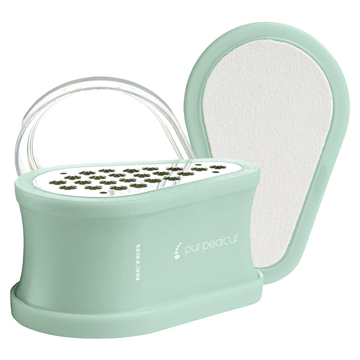 Beter Foot Callus Remover - Stainless Steel Foot Scraper for Effective Dead Skin Removal by Beauty Care Bag