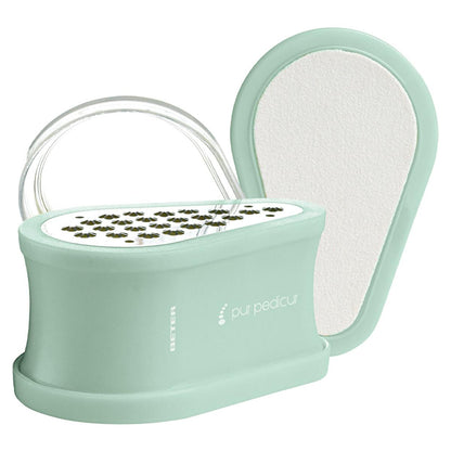 Beter Foot Callus Remover - Stainless Steel Foot Scraper for Effective Dead Skin Removal by Beauty Care Bag