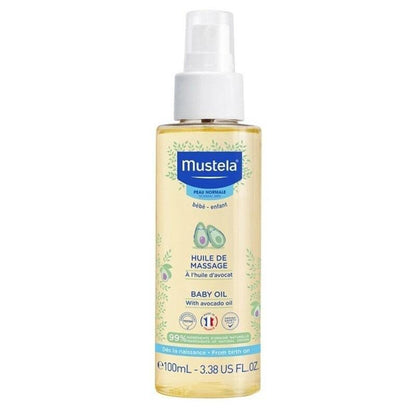Mustela baby oil – view 2