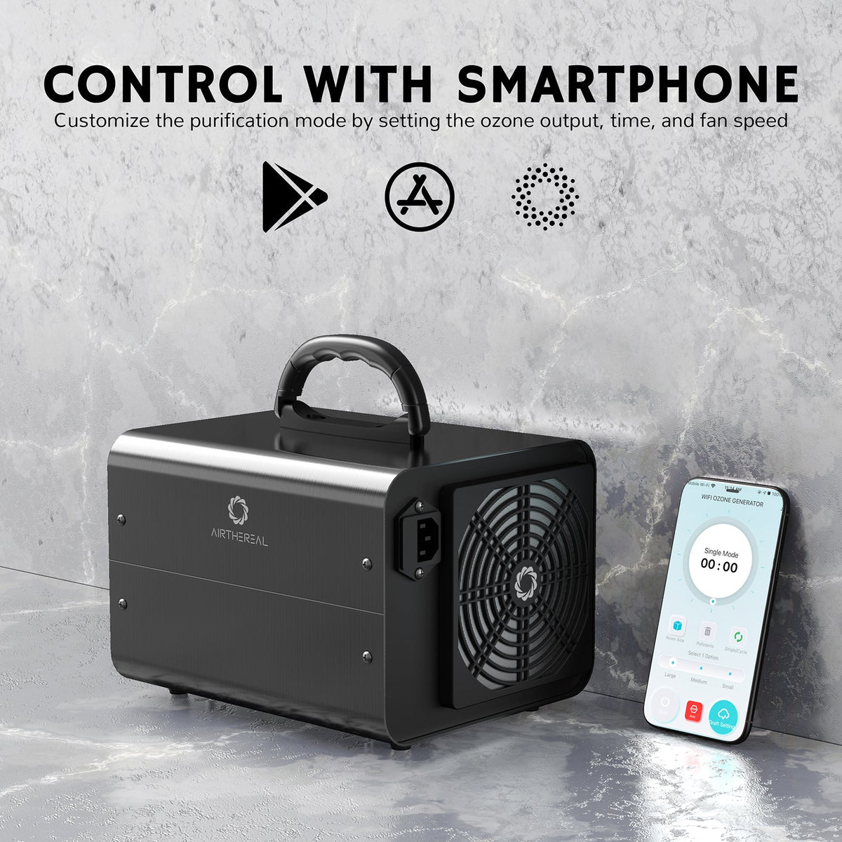 MA10K-PRO Smart WiFi Ozone Generator by Airthereal