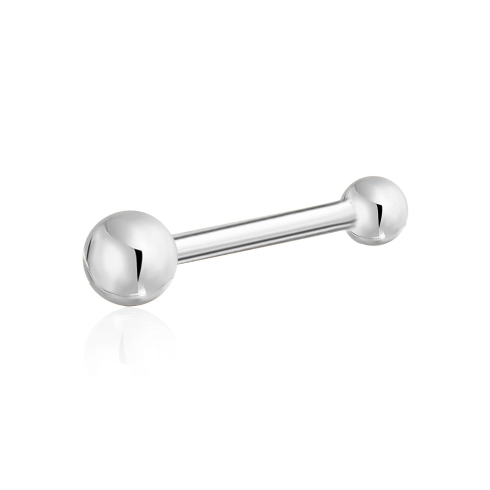 14k Gold Nose Ring Tiny Ball Micro Stud Piercing Body by Massete