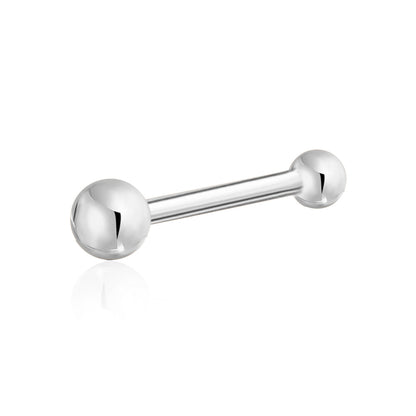 14k Gold Nose Ring Tiny Ball Micro Stud Piercing Body by Massete
