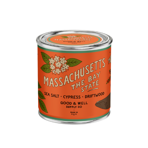 Massachusetts State Candle by Good & Well Supply Co.