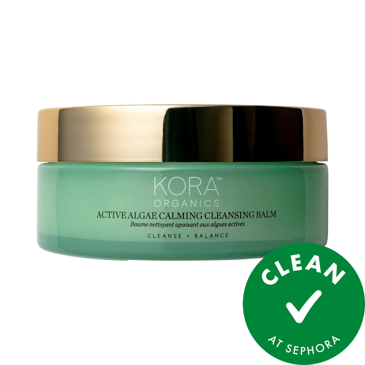 Active Algae Calming Cleansing Balm - Gentle Makeup Removal for Sensitive Skin, Vegan & Cruelty-Free by Beauty Care Bag