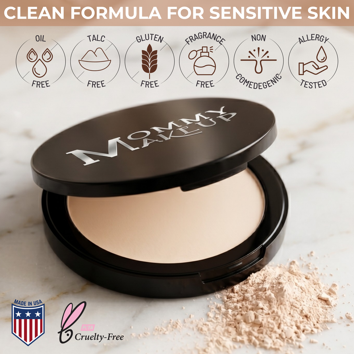 Mineral Dual Powder Foundation, Baby's Breath – view 3