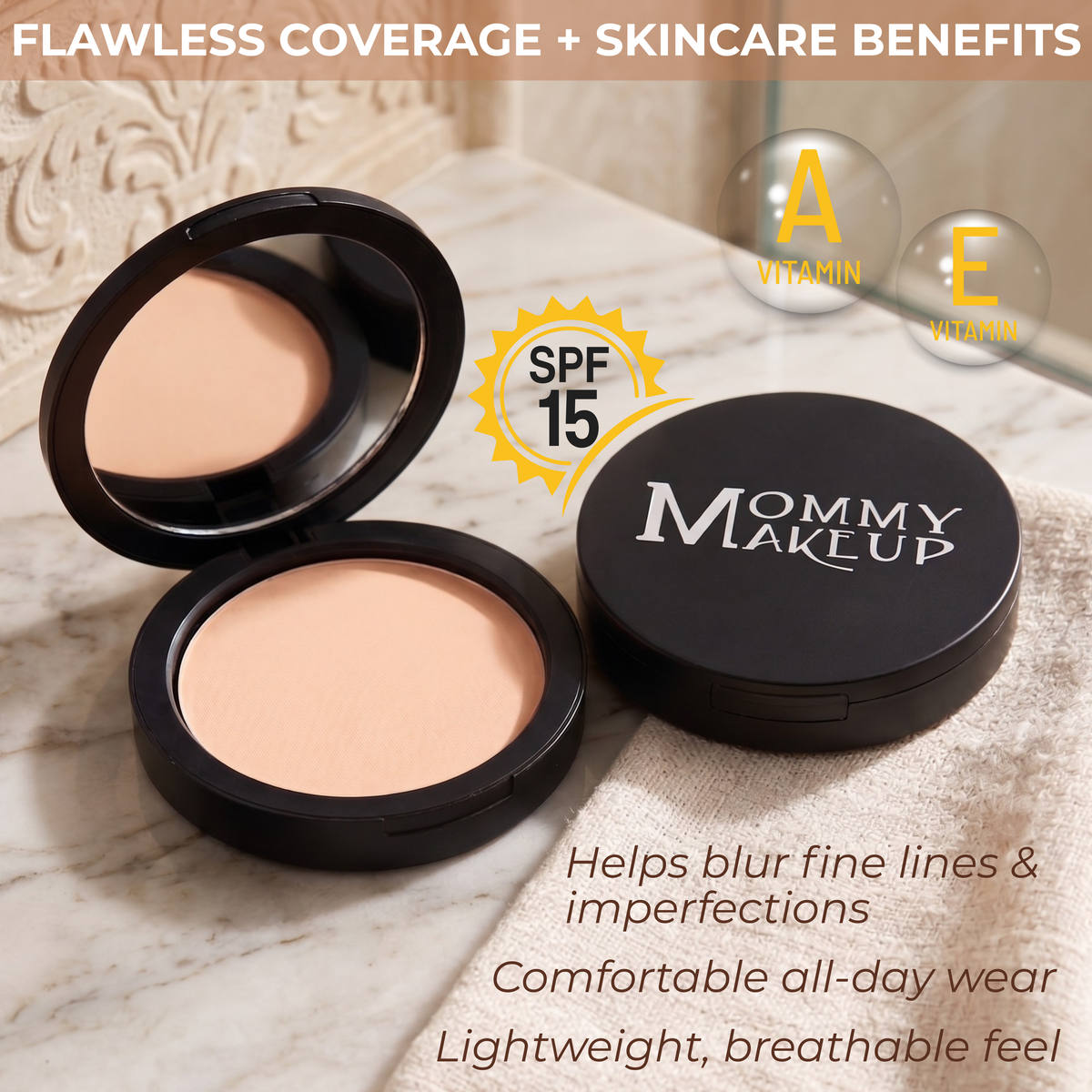 Mineral Dual Powder Foundation, Craving – view 4