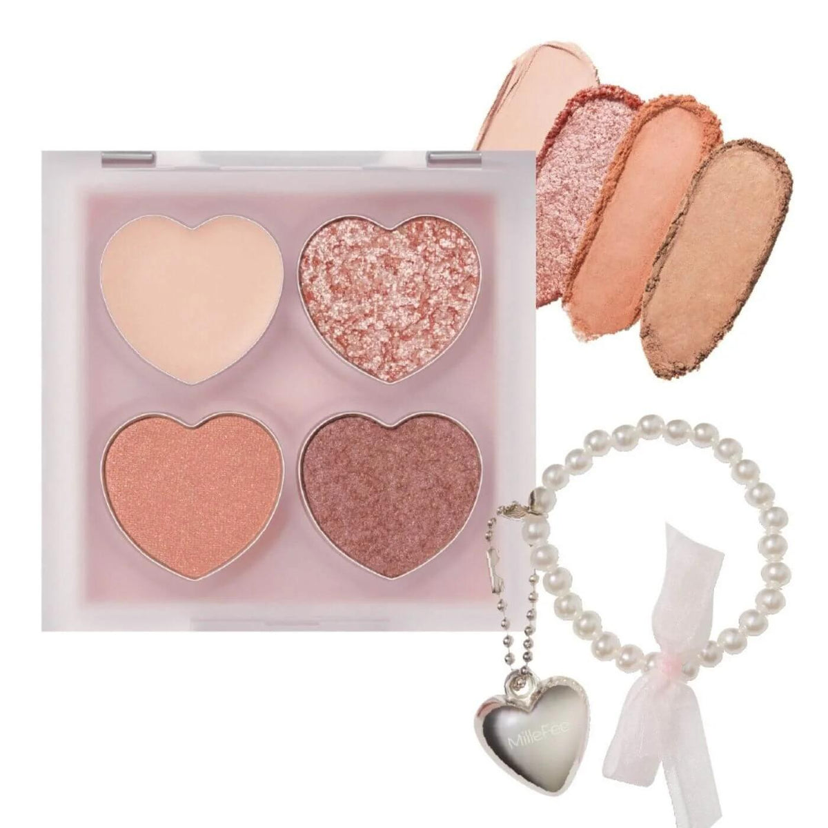 Millefee Under Eye Glam Palette 01 Sugar Beige 1 Count by Beauty Care Bag