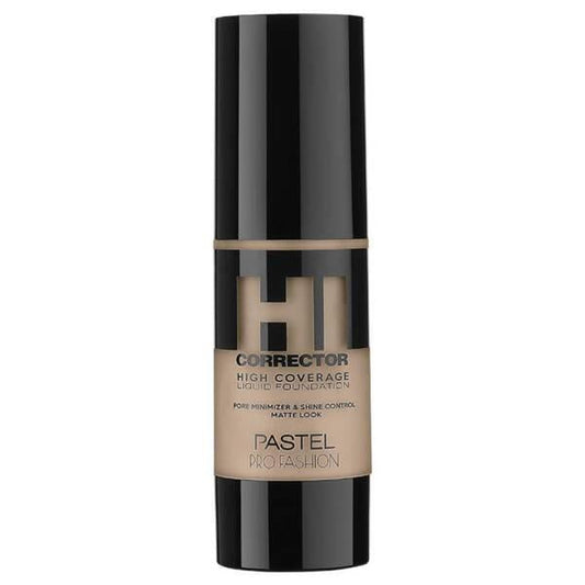 Pastel High Coverage matte liquid foundation, shade 404, 30ml