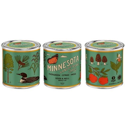 Minnesota State Candle by Good & Well Supply Co.