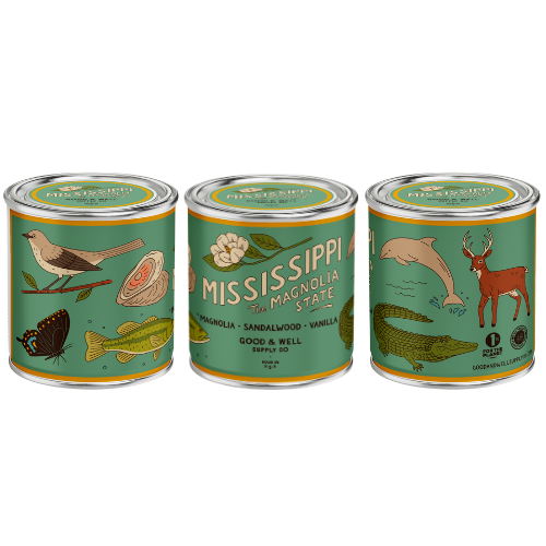 Mississippi State Candle by Good & Well Supply Co.