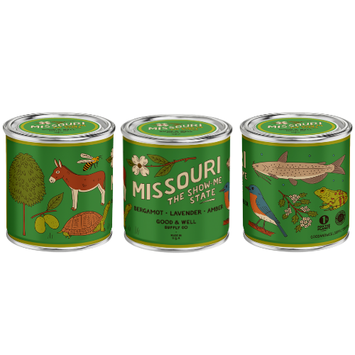 Missouri State Candle by Good & Well Supply Co.
