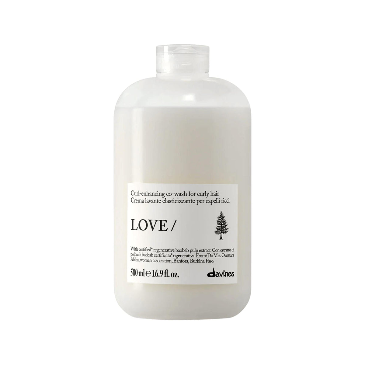 Davines Love Curl Co Wash Cleansing Cream for Curly Hair 500 ml by Beauty Care Bag