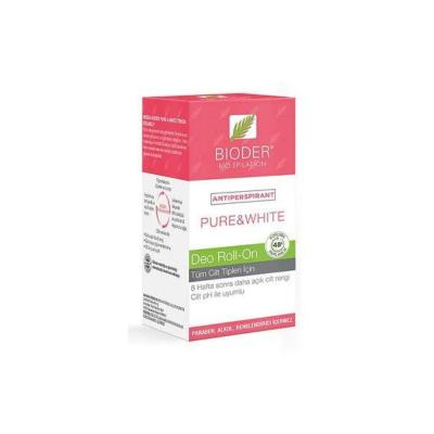 Bioder Antiperspirant Pure Deo Roll-On - Long-Lasting Protection for Sensitive Skin by Beauty Care Bag
