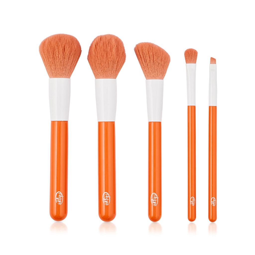 Eklips Summer Collection 5-Piece Makeup Brush Set by Beauty Care Bag