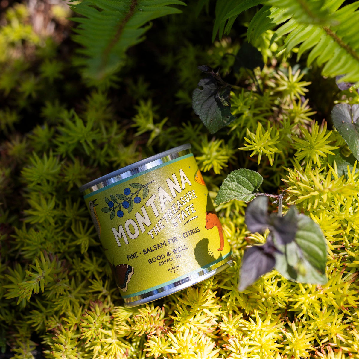 Montana State Candle by Good & Well Supply Co.