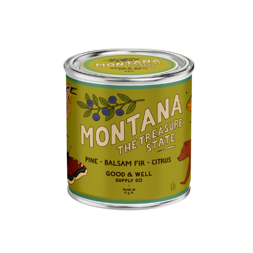 Montana State Candle by Good & Well Supply Co.