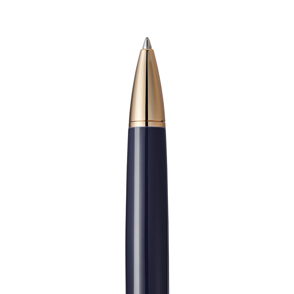 Massete Venero Executive Classic Luxury Ballpoint Pen, Glossy Black, Red, or Blue with 23K Gold Plated Trim, Twist to Open, Engravable, Presented in Gift Box, Extra Refill Included, Medium Tip, Black or Blue Ink by Massete