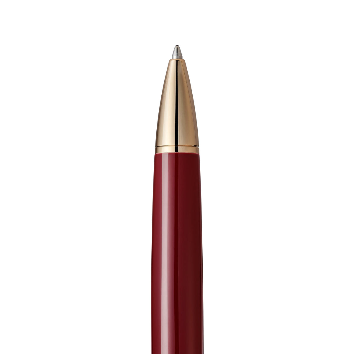 Massete Venero Executive Classic Luxury Ballpoint Pen, Glossy Black, Red, or Blue with 23K Gold Plated Trim, Twist to Open, Engravable, Presented in Gift Box, Extra Refill Included, Medium Tip, Black or Blue Ink by Massete