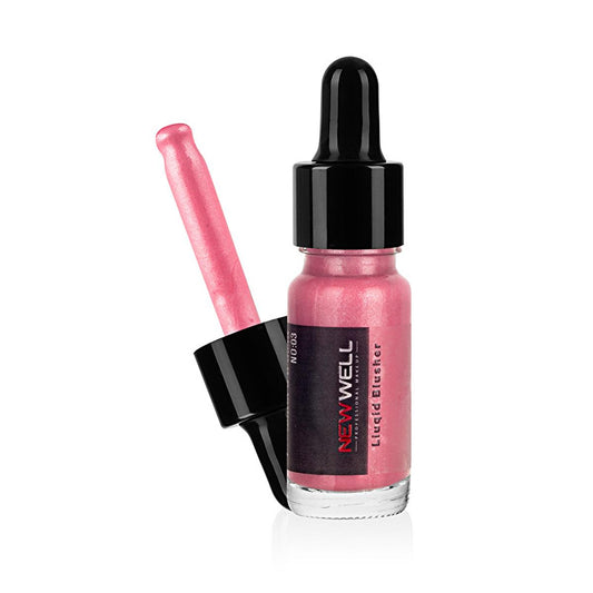 New Well Liquid Blusher No:03 - Creamy Cheek Color for Radiant Complexion by Beauty Care Bag