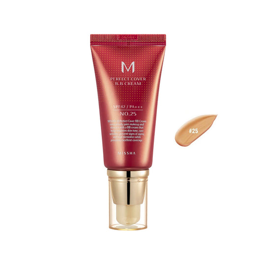 Missha M Perfect Cover BB Cream #25 Warm Beige by AsiaBeautyMall