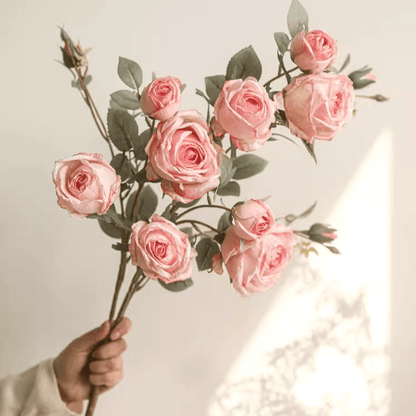 Miriya Large Rose Flower Stem 25.2" Tall by RusticReach