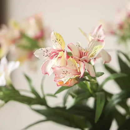 Artificial Peruvian Lily Stem 29.5" Tall by RusticReach