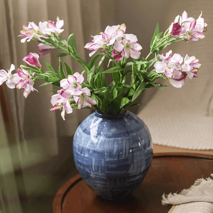Artificial Peruvian Lily Stem 29.5" Tall by RusticReach