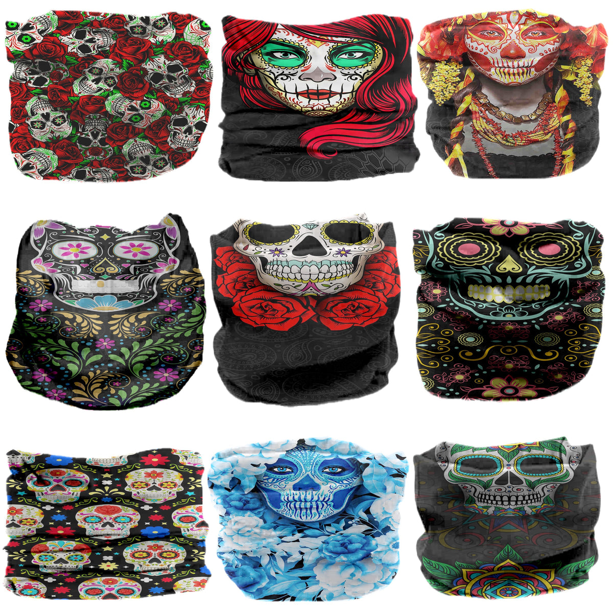 Festival Neck Gaiter (9 Pack) by SoJourner