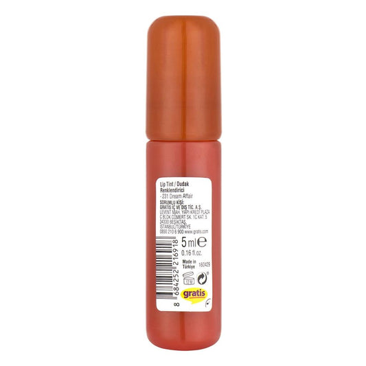 Beaulis Tintory Tint Lip Gloss 231 Dream Affair 4.5ml by Beauty Care Bag