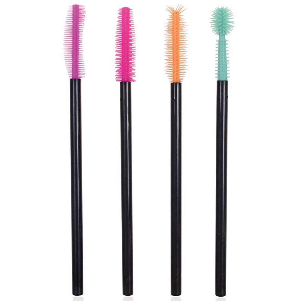 Nascita 4-Piece Eyebrow & Mascara Brush Set for Grooming by Beauty Care Bag